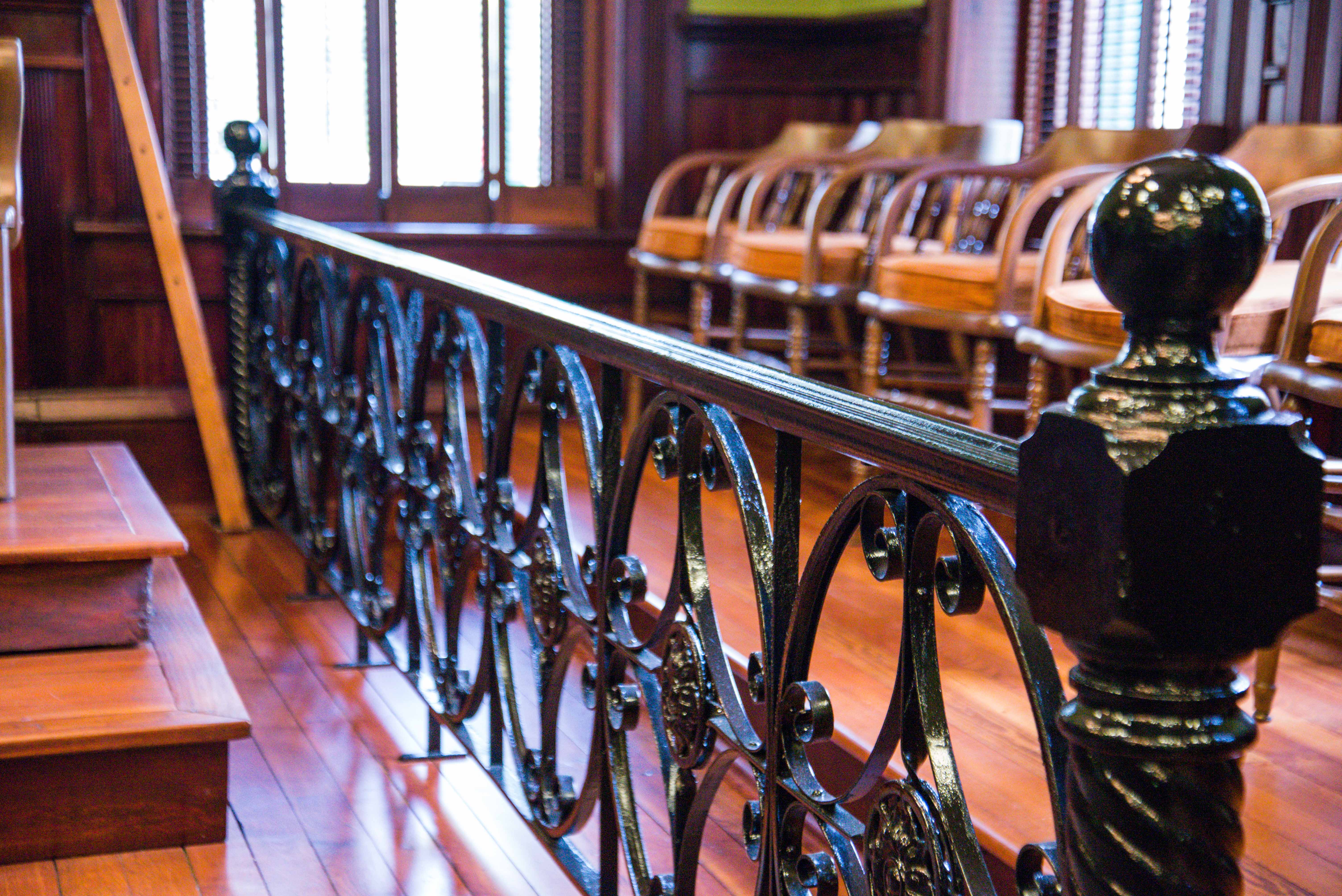 Jury Box, County Court